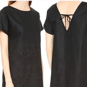 Madewell embroidered shift dress • new w/ tags